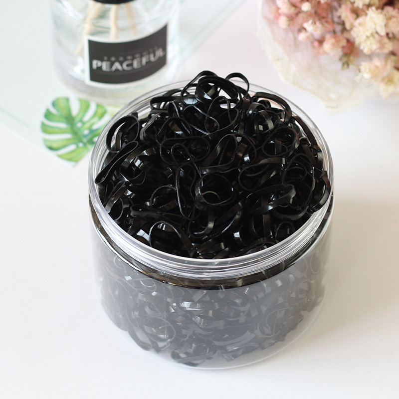 5739 스몰 사이즈 두꺼운 순수 검정 약 1000 루트