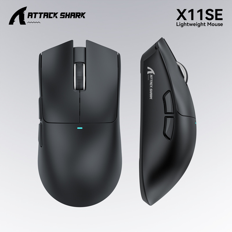 ATTACK SHARK アタックシャーク X11SE ワイヤレス Bluetooth マウス ゲーム eスポーツ 長寿命 3モード 軽量|undefined