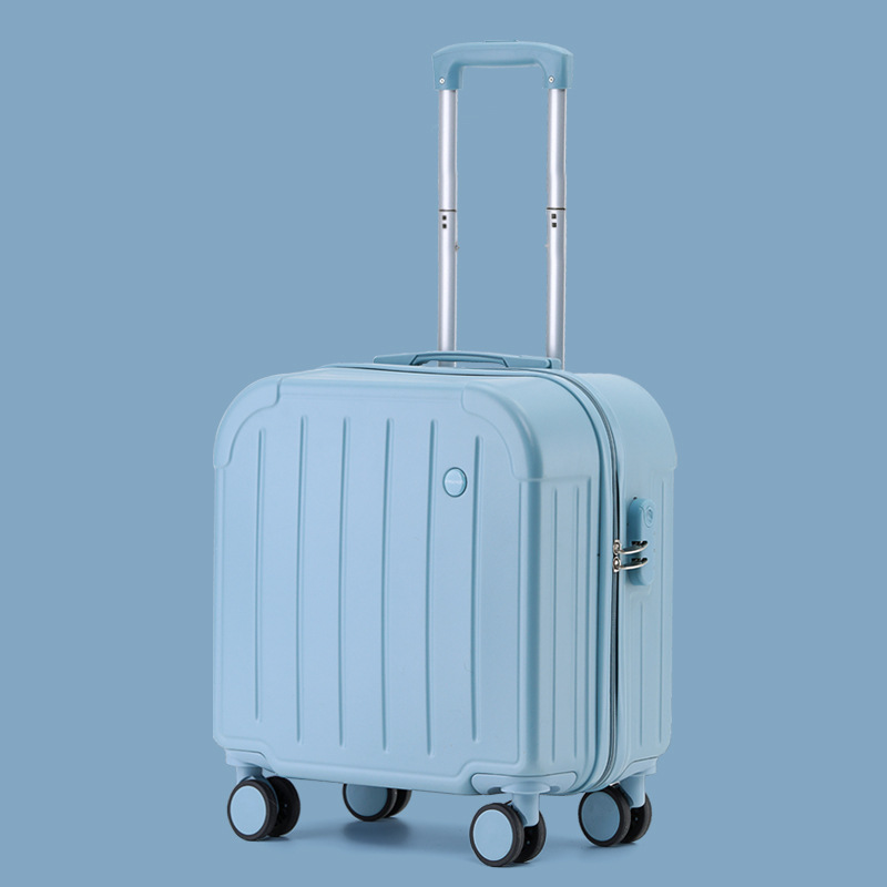 Maleta de mano, moderna maleta de viaje con ruedas universales, maleta con ruedas de 18 pulgadas para mujeres y hombres.