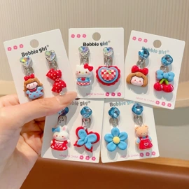 儿童发饰;儿童手套;发夹