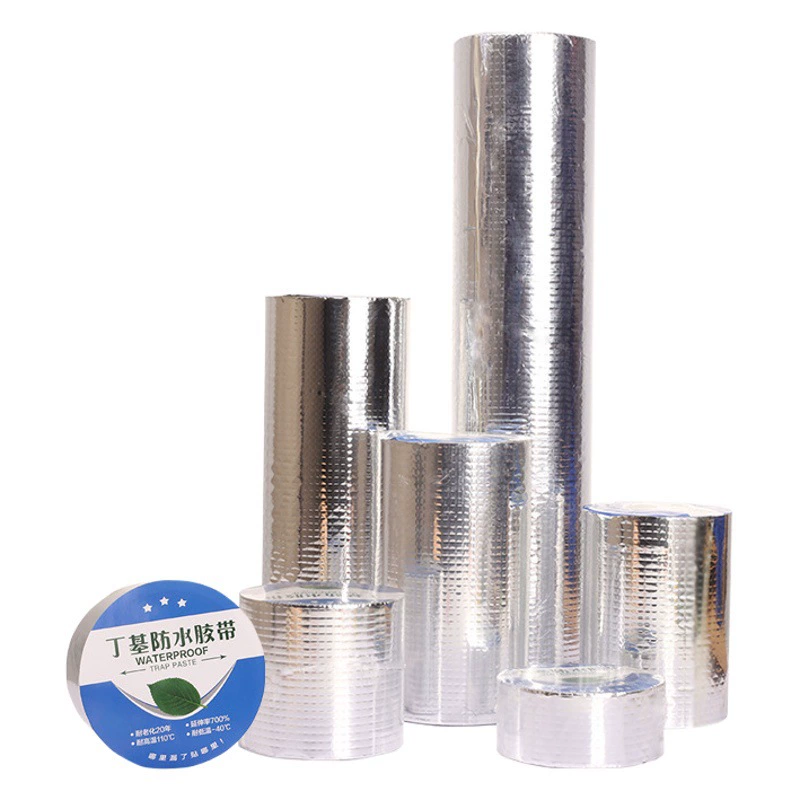Бутиловая водонепроницаемая лента толщиной 1 мм для герметизации крыш и стен, ремонт трещин, самоклеящийся водонепроницаемый бутиловый клей
