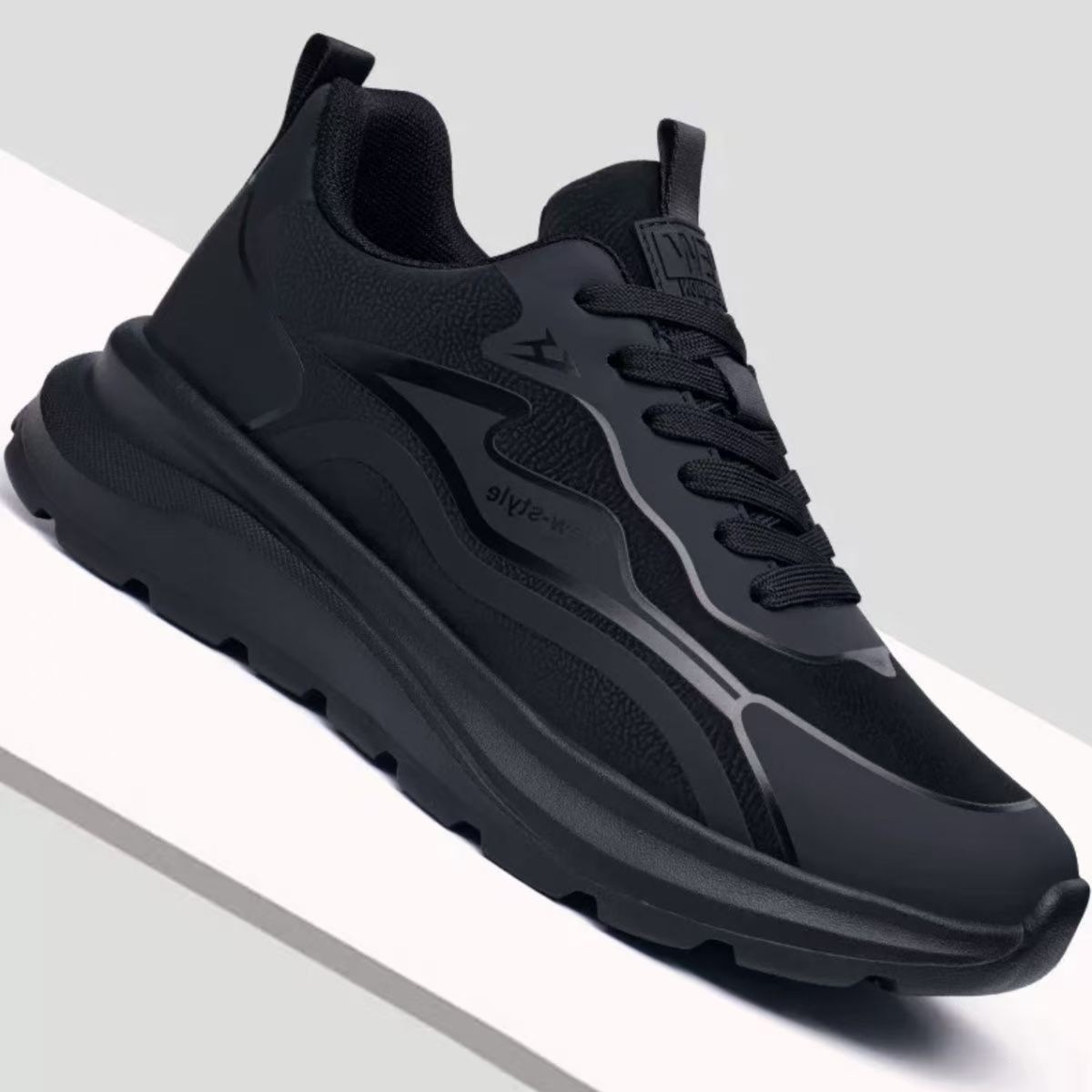 Men's Lightweight Sports Cushioned Running Comfortable And Durable Casual Outdoor Training Work Shoes, Safety Shoes_voghion.com