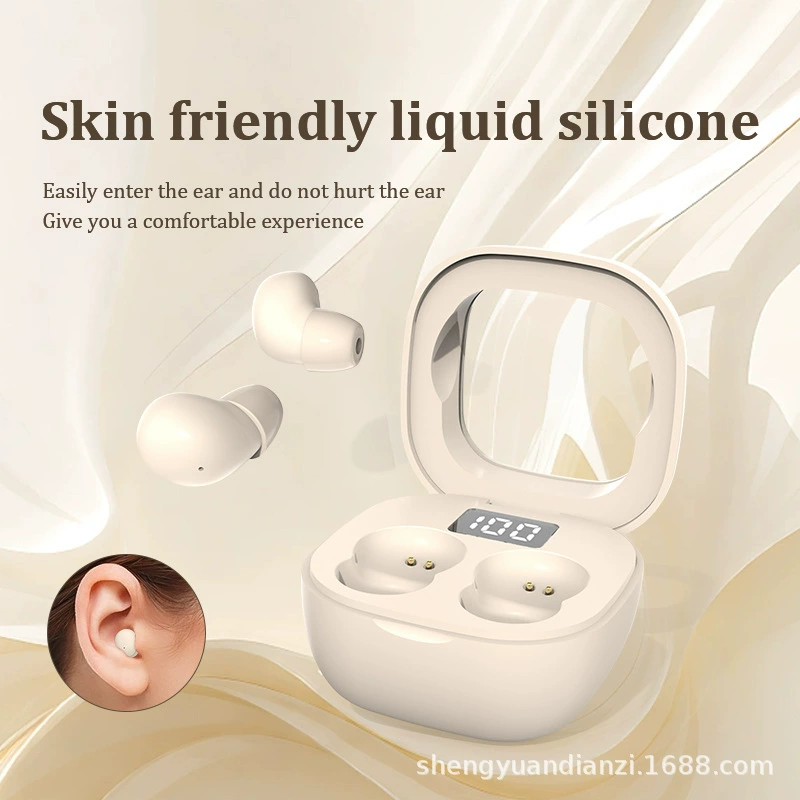 Cross-border hot selling sk19 Bluetooth headset in-ear wireless noise reduction ultra-small mini sleep tws headset mini style