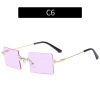 Sunglasses, fashionable trend glasses solar-powered, 2021 collection, European style