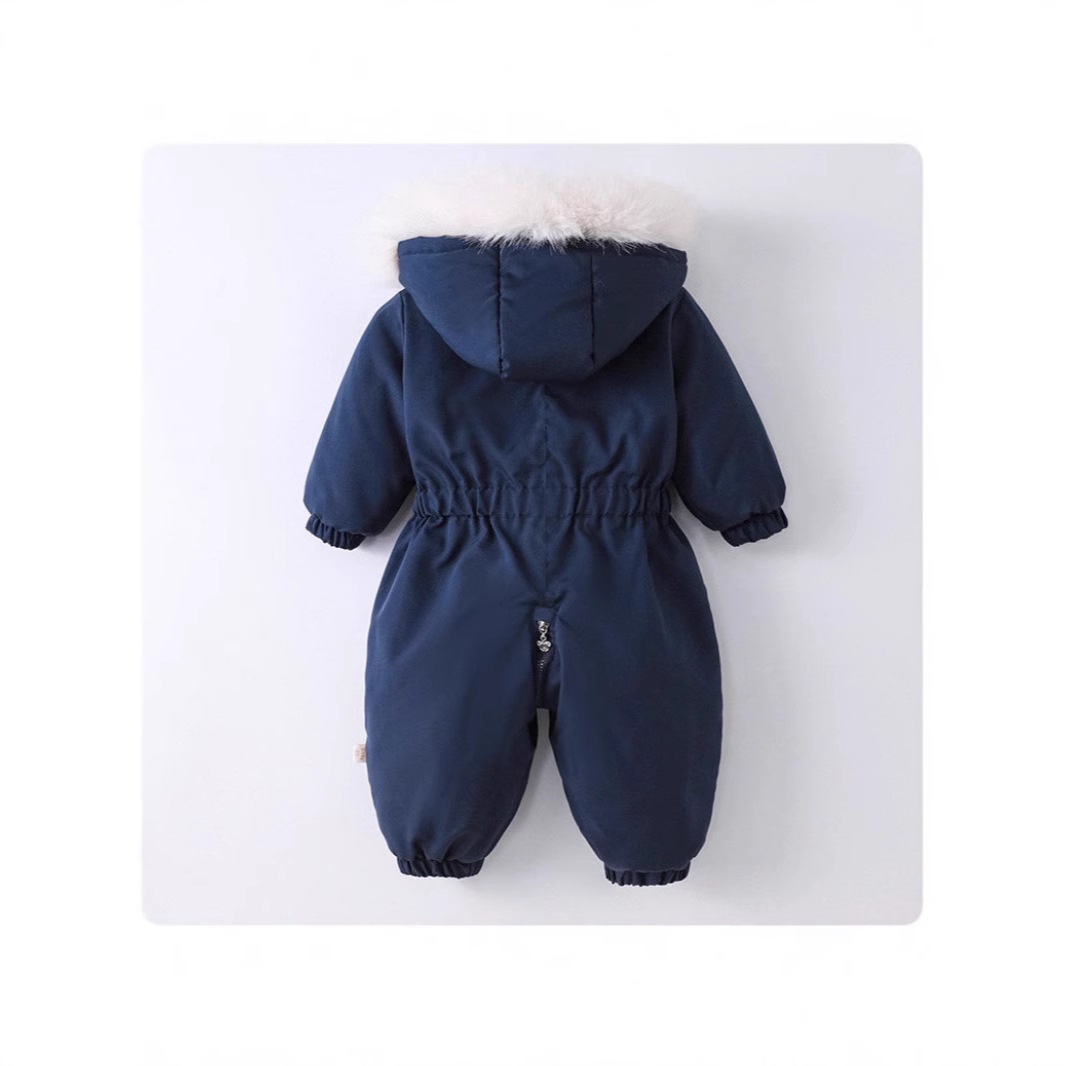 등반 점프 수트 겨울 나가는 어린이 및  스키 세트 남녀 어린이 세트 면화 자켓