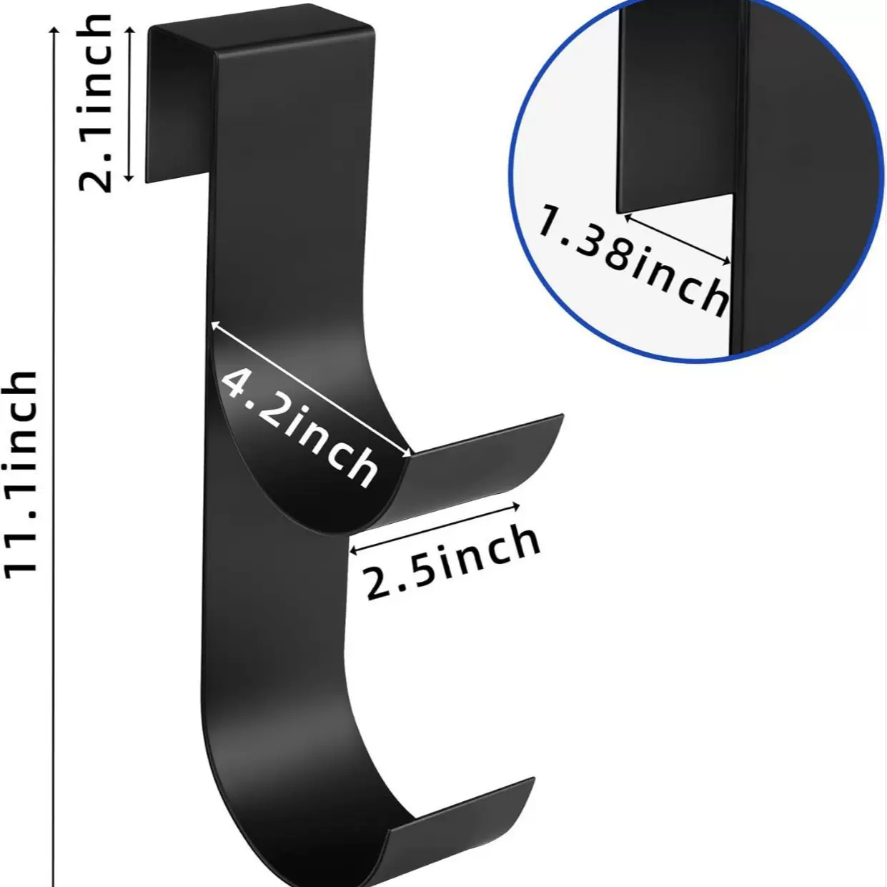 泳池围栏挂钩 适用于泳池设备的重型栅栏栏杆挂钩  打捞杆收纳
