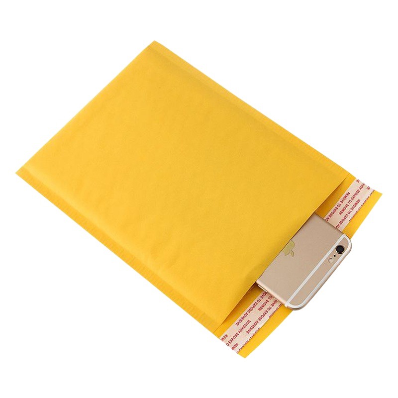 Bolso de burbuja de papel Kraft grueso amarillo Bolsa De sobre de burbuja bolsa de embalaje de ropa bolsa de embalaje impermeable bolsa de embalaje de libro
