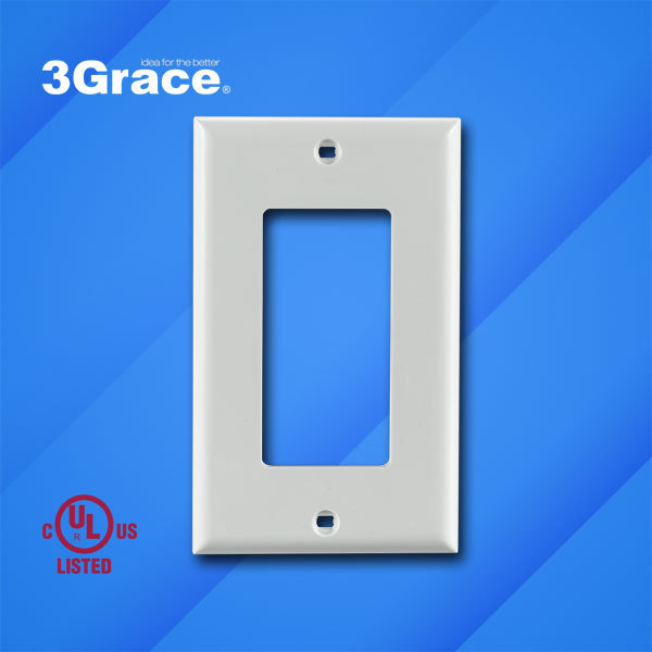 美式美标优质耐用塑料开关信息面板转接头网络适配器接口