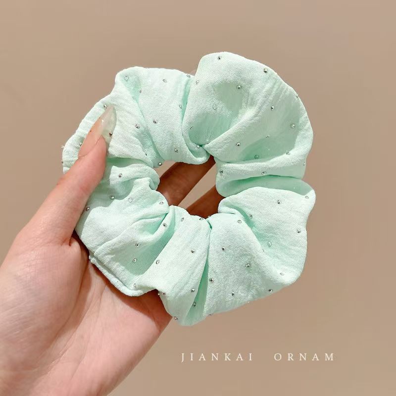 Correa coreana arco de mariposa intestino 2025 cabello anillo de cabello de cabello de cola de cabello de la niña decoración de invierno invierno decoración de invierno