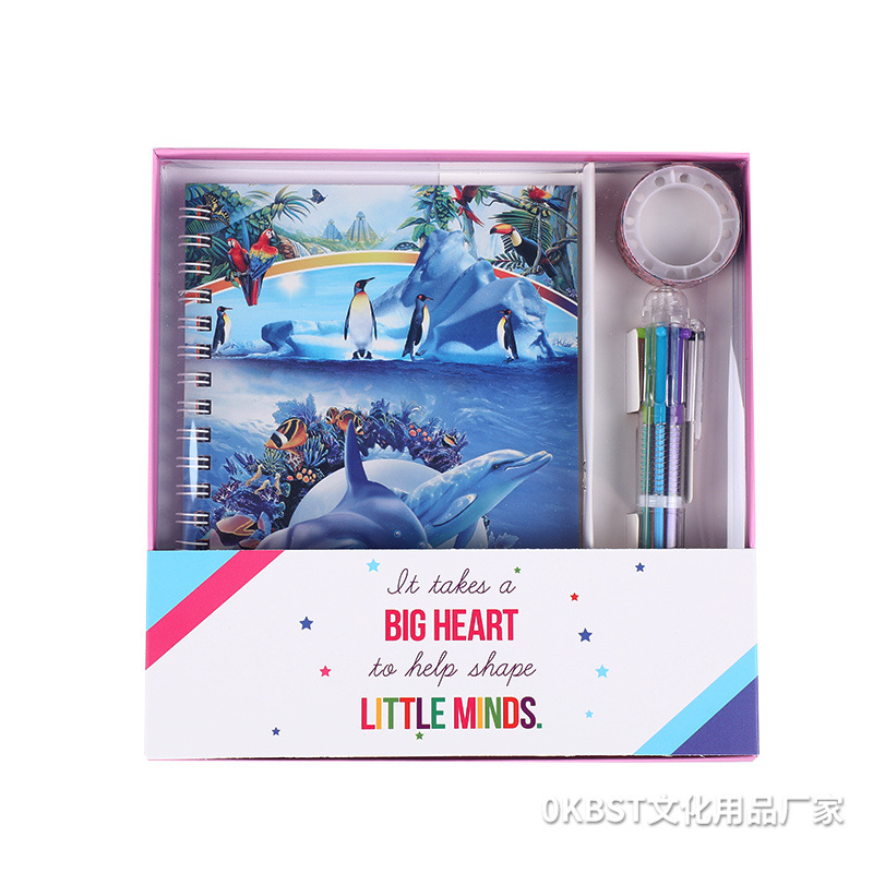 Dibujos animados lindo astronauta color página cuaderno estudiante de la escuela primaria libro traje caja regalo niños Premio Papelería Regalo