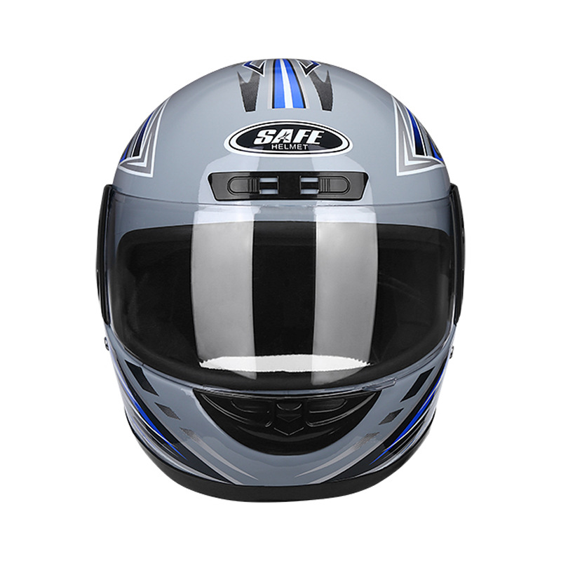 Motorcycle Helmet Electric Car Helmet Riding Safety Helmet Unisex Full Helmet 105