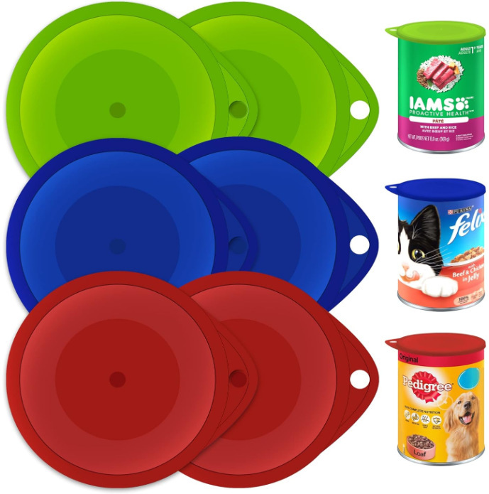 Cross Border in stock Export Plastic PE7.5CM3 Color Preservation Cover Food Cover Can Caps Can Lid