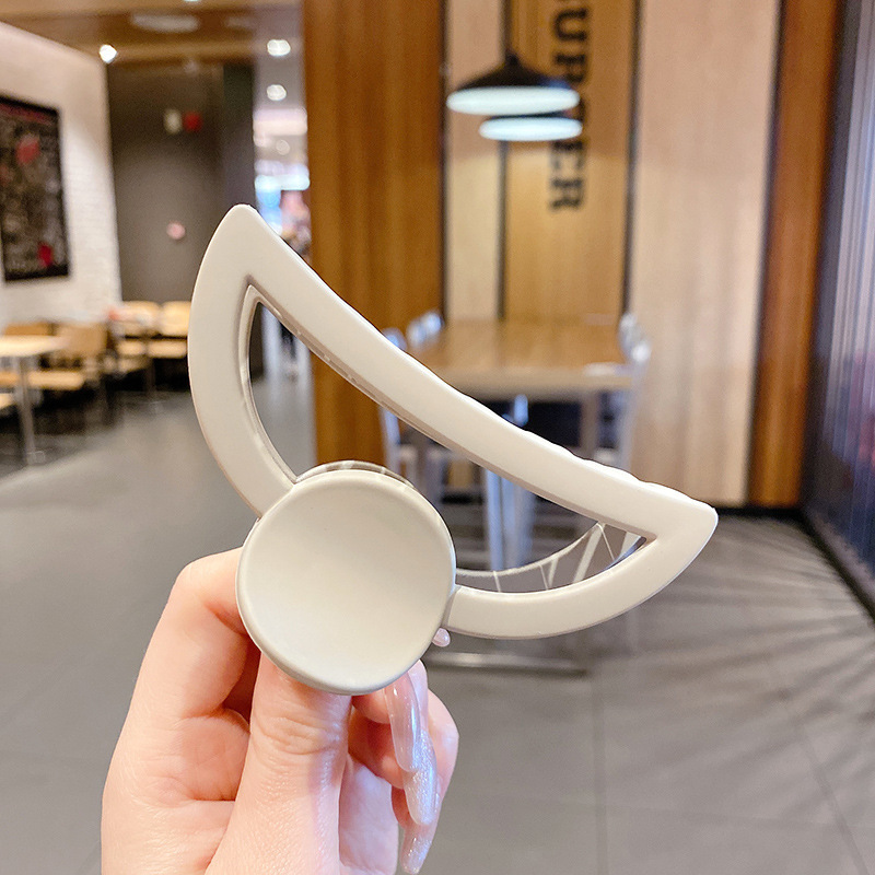 Corea del Sur ins horquilla cuadrada clip de la Cabeza trasera agarre del pelo estilo coreano elegante clip de pelo grande baño updo clip de tiburón