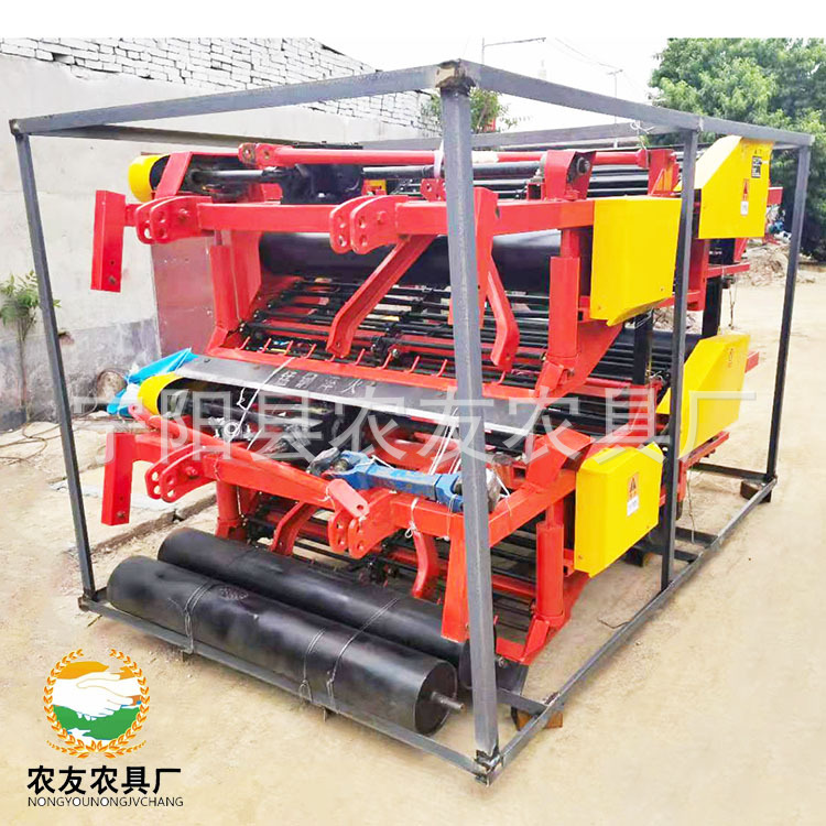 临沭花生收获机150型宽幅拔花生机 出花生掉果少平地花生收获机