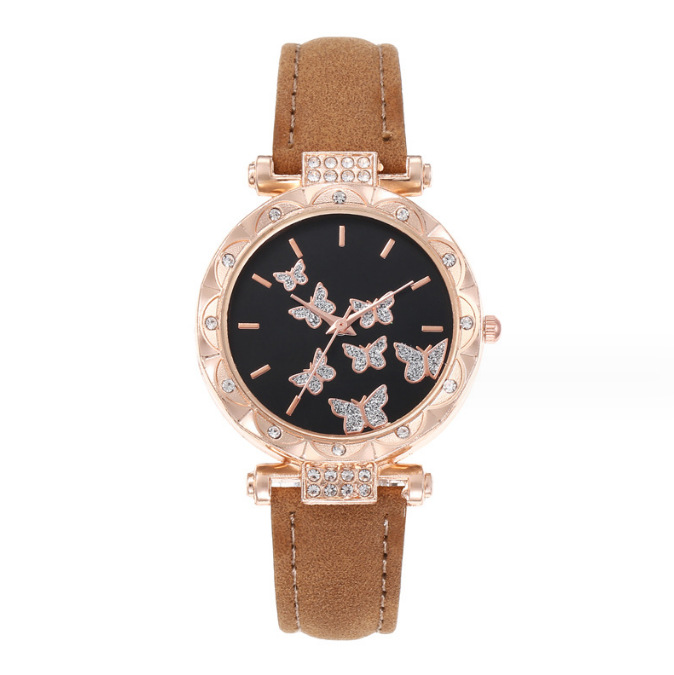Casual Butterfly Buckle Quartz Women's Watches display picture 16