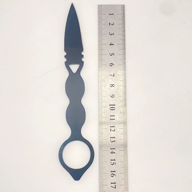 Free shipping from manufacturers in stock outdoor knife tactical field survival small straight knife dart butterfly dagger military knife belt sheath