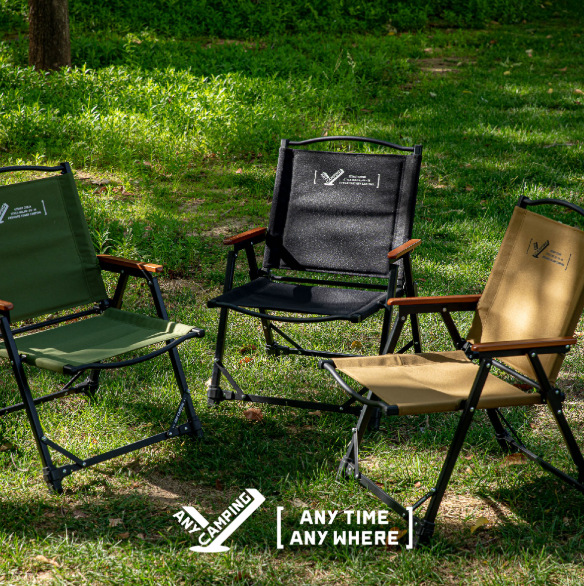 [Boundless Camping] Outdoor Folding Chair Portable Picnic Kermit Chair Fishing Camping Supplies Equipment Folding