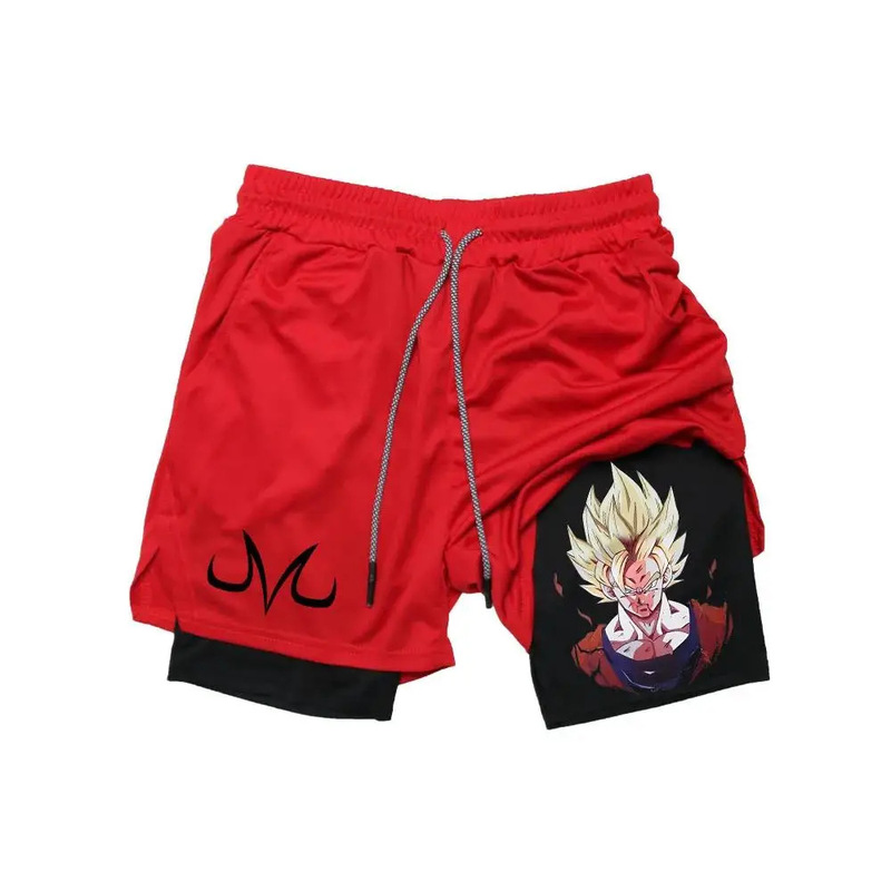 Summer Sports Multifunctional Quick-Drying Anime Print Men's Shorts Daily Casual Personalized Print Shorts 2025