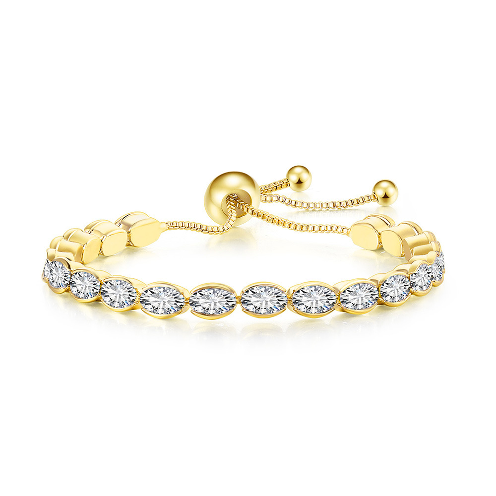 10g Weight Zircon Inlay Material Bracelets, Tennis Bracelet Classification 1 Piece Quantity Daily Occasion Copper Material Eye Pattern Women'S Gender Inlay Design Fashion Style Eye Copper Fashion Bracelets Tennis Bracelet 31