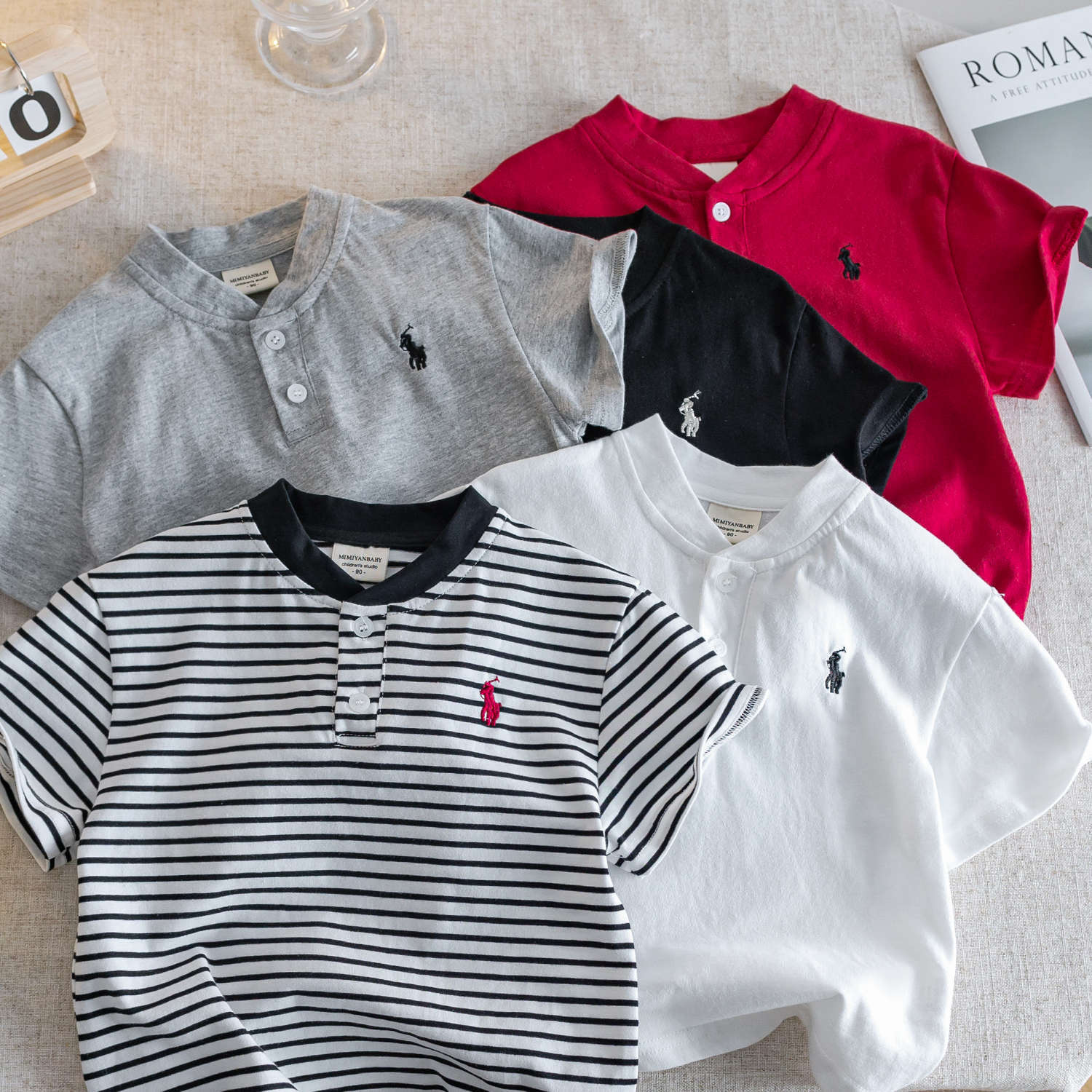 Children's summer polo