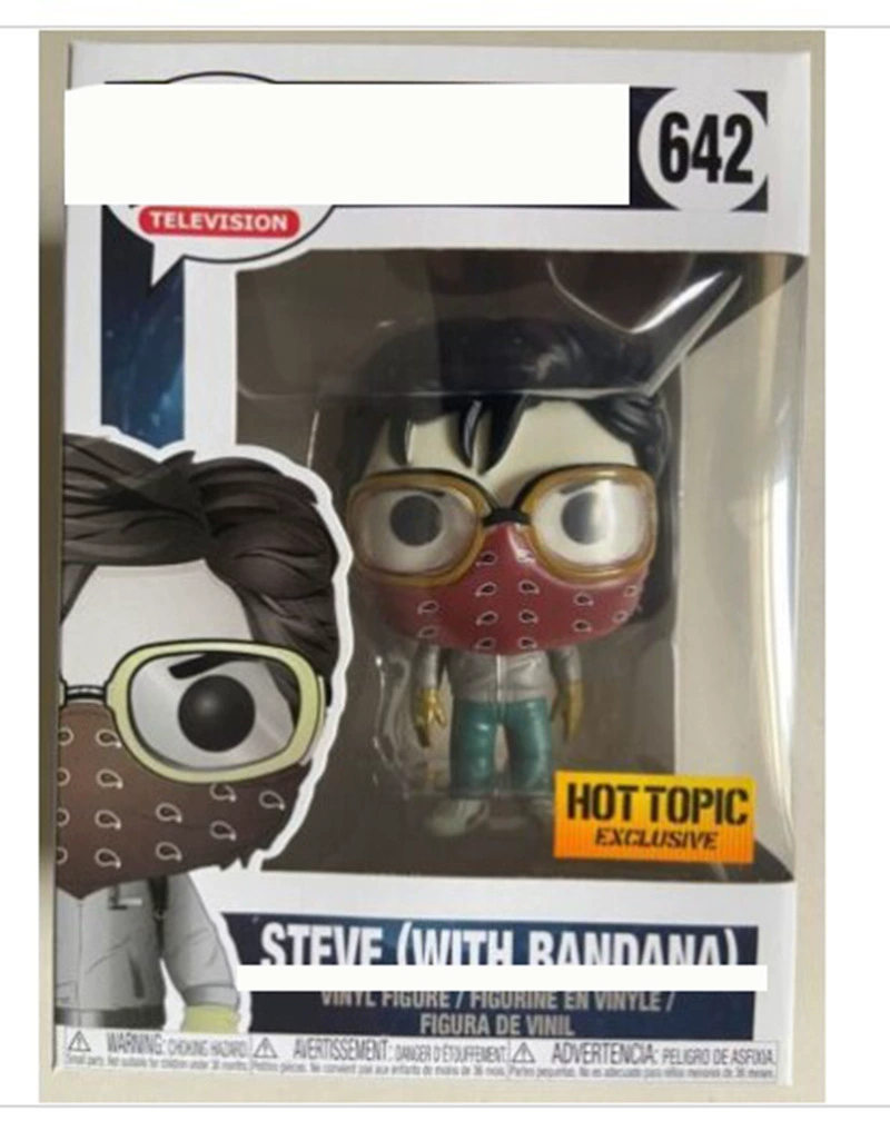 Коллекция фигурок в стиле Pop — Stranger Things, разные персонажи (Дастин, Стив, Одиннадцать, Робин, Демогоргон)