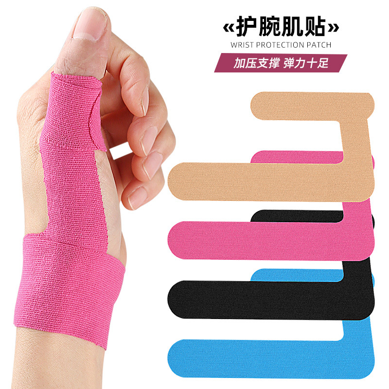 Amazon's Best-Selling Wrist Support Muscle Patch, Lightweight and Elastic, Supports and Compresses the Wrist, Fixed Compression Sports Wristband Patch