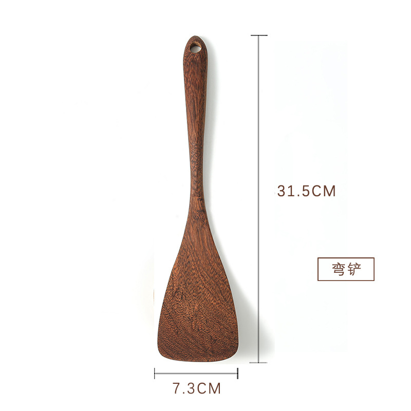 닭 날개 나무 곡선 삽 (31.5cm * 7.3cm)