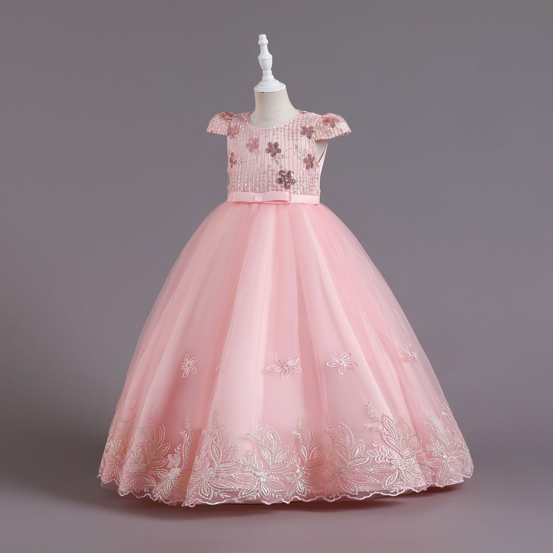 儿童礼服 公主裙 连衣裙 钢琴演出服