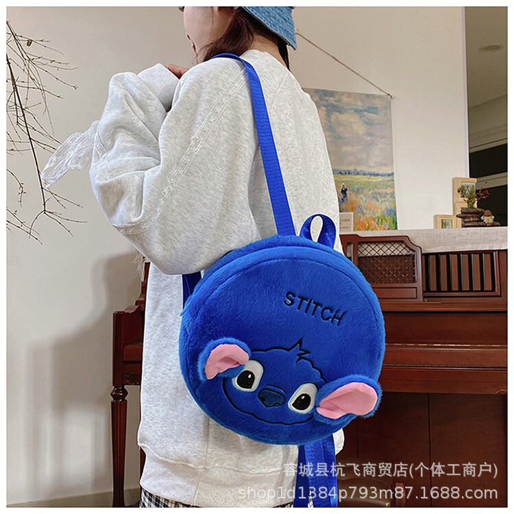 メーカー卸売ベルベットバッグ玩具クロミ斜めショルダーバッグいちご熊ぬいぐるみ日系ハンドバッグサンリオ|undefined