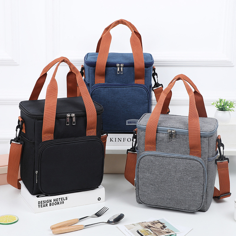 Nuevo paquete de almuerzo de venta caliente transfronteriza conveniente bolsa de aislamiento portátil de gran capacidad bolsa de almuerzo bolsa de aislamiento