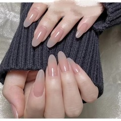 Purely handmade phototherapy wearable manicure Hua Fei touch face wearable manicure wholesale finished product reusable manicure patch