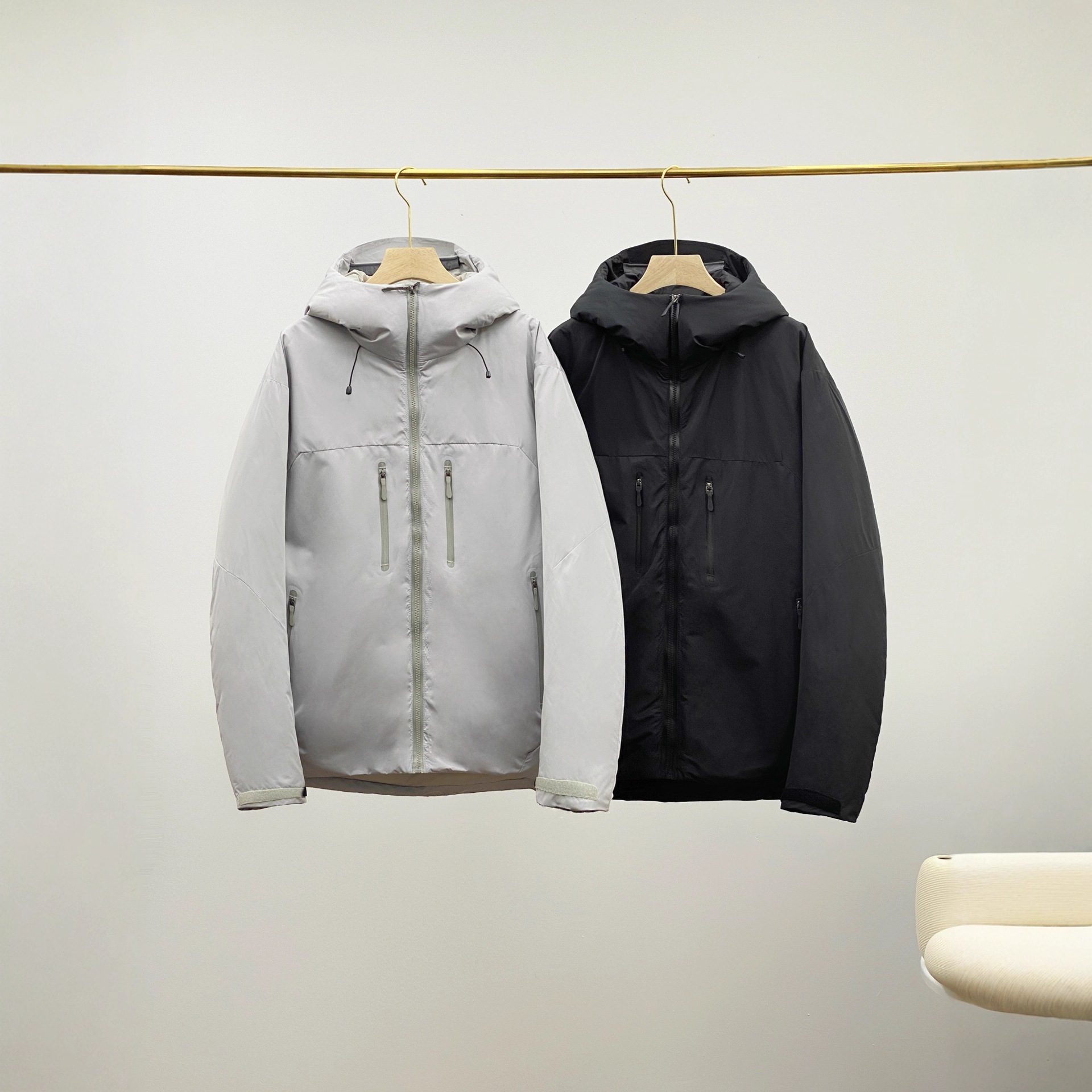 新款鸟家平替同款冬季户外BD连帽羽绒服情侣款保暖羽绒衣男女外套