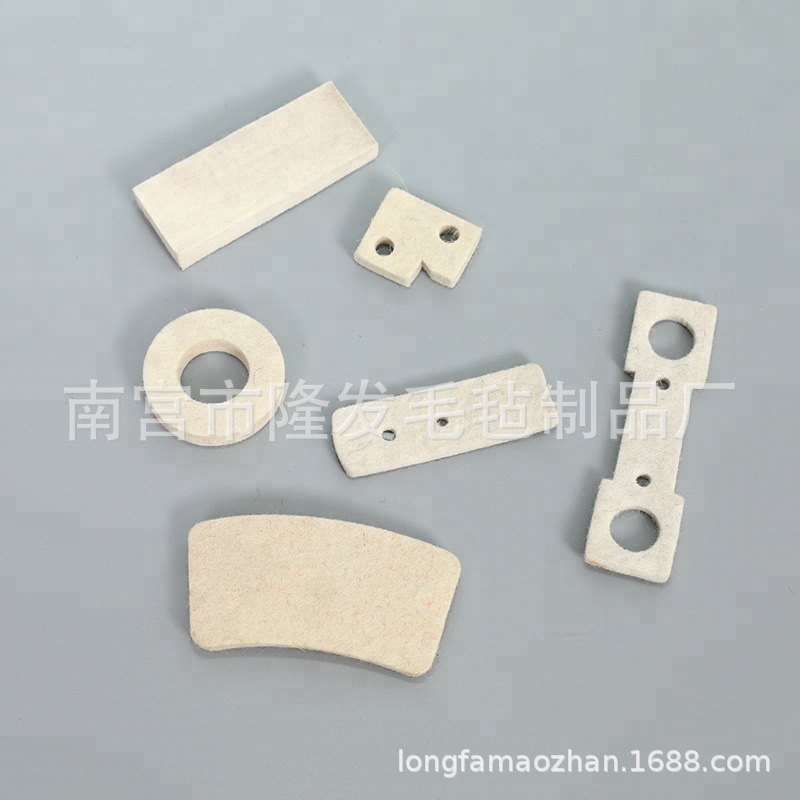 供应羊毛刹车片纯羊毛摩擦阻力片羊毛毡片健身房用健身器材配件