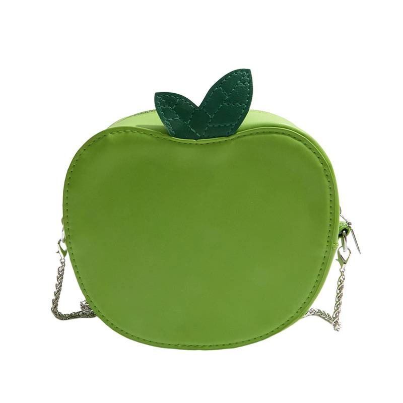 Bolsa tiracolo em forma de maçã para meninas bolsa de ombro fruta_voghion.com