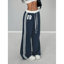 W 94202 3D print drawstring sport pants 3D ӡ�������˶���