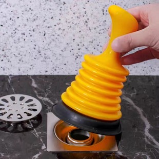 Press drain dredge artifact kitchen toilet sink sink sink plug leather plunger floor drain hair cleaning