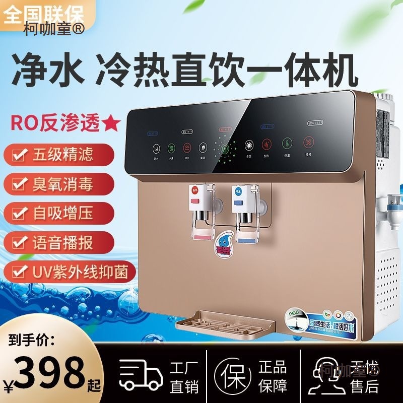 Water Purifier Household Direct Drinking Heating Ice and Hot All-In-One Kitchen Tap Water Ro Reverse Osmosis Pure Water Metabo
