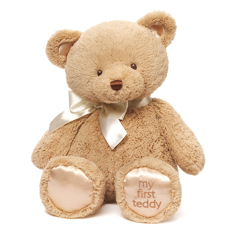 Baby gund私の最初のテディベアぬいぐるみ子供なだめ人形熊公仔誕生日プレゼント|undefined