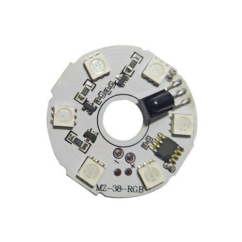 Low voltage 5V lamp board, vine ball lamp, seven-color night light control board, touch gradient remote control sixteen-color salt lamp circuit board 