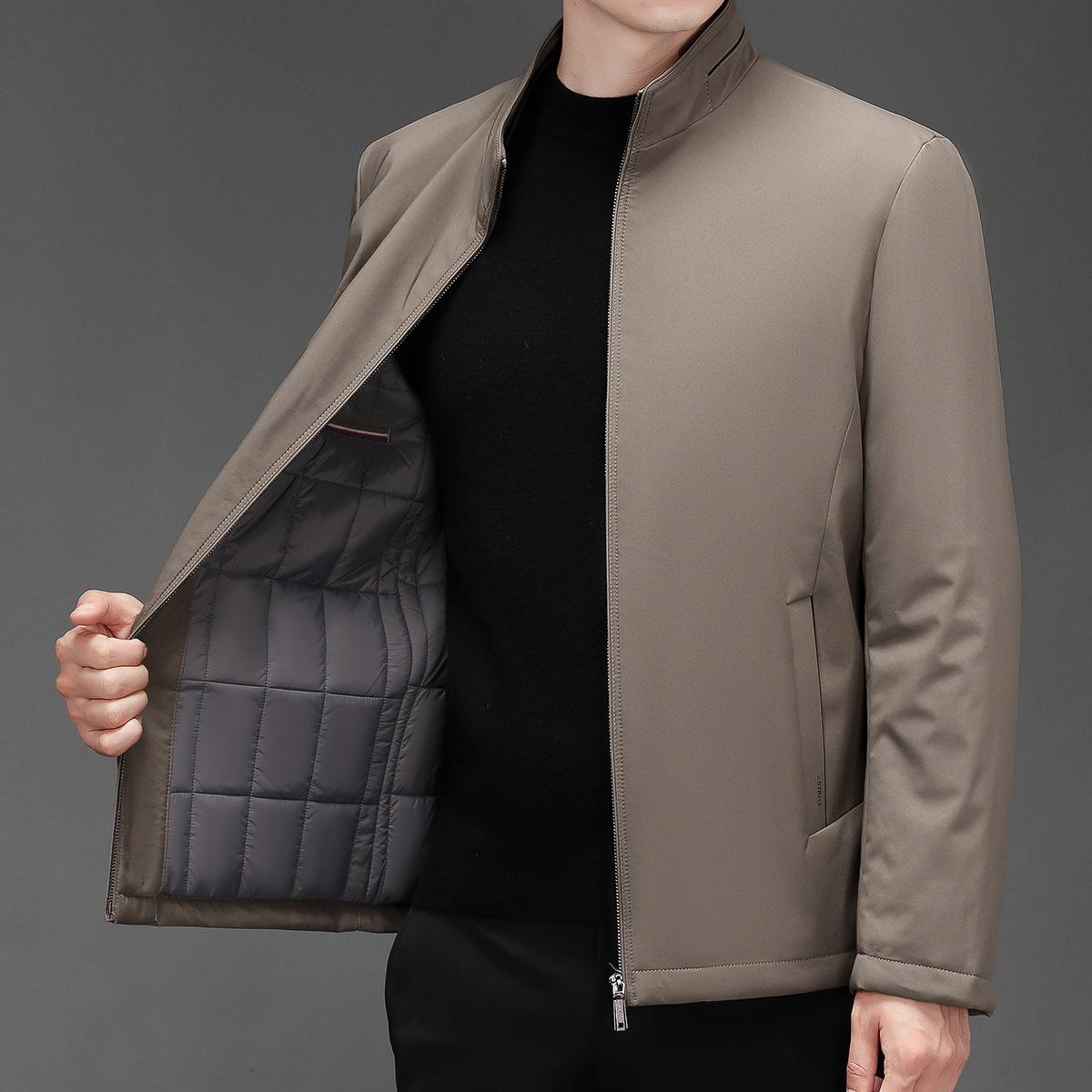 Chaqueta de algodón para hombre, nueva colección otoño-invierno, estilo casual.