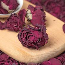 墨红玫瑰花 厂家批发新货墨红玫瑰云南散装冻干玫瑰花茶