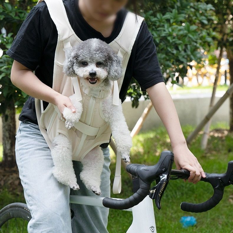 新しい小型犬用猫キャリーバッグ、快適な猫用チェストバッグ、フロントハグバックパック、アウトドアポータブルバックパック|undefined