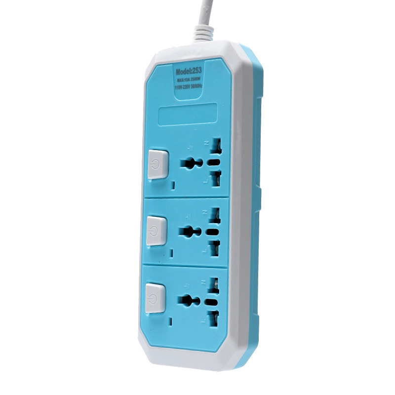 253 # 5metro un conector un interruptor enchufe de comercio exterior LOGO placa de conexión