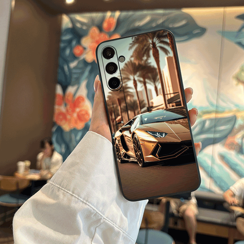 Samsung S25Ultra Mobile Phone Case A17 Suitable for A54 Cool Sports Car S26 Protective Case S24Tpu Supercar A06 Samsung S25Ultra Mobile Phone Case A17 Suitable for A54 Cool Sports Car S26 Protective Case S24Tpu Supercar A06