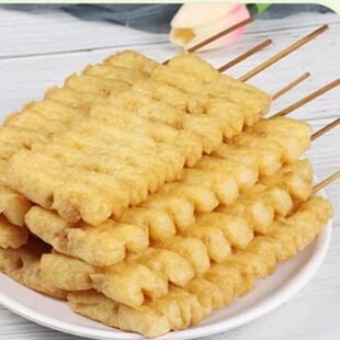 兰花干串20串拉丝豆腐干串油豆腐商用烧烤关东煮水煮串半成品食材-阿里巴巴