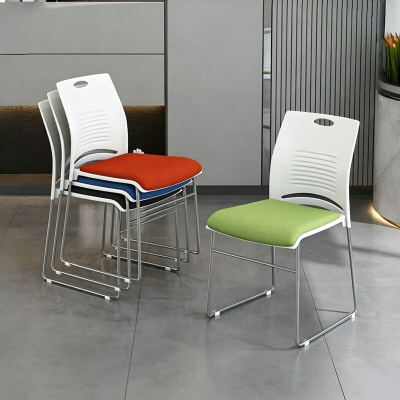 Plastic Training Chair, Simple Office Chair, Staff Chair, Meeting Chair, Backrest Chair, Reinforced Chair, Computer Chair, Solid Conference Chair