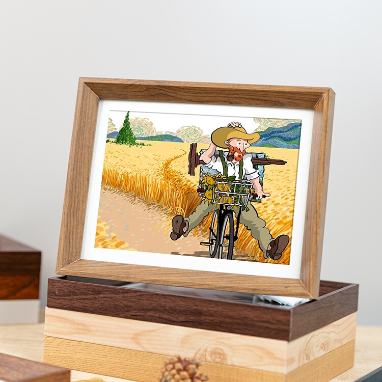 Print Photos and Make Them into Picture Frames for Tabletop Display, DIY Framing, Wall Hanging, 6-Inch, 7-Inch, 8-Inch, Plus Photo Printing and Frame Making