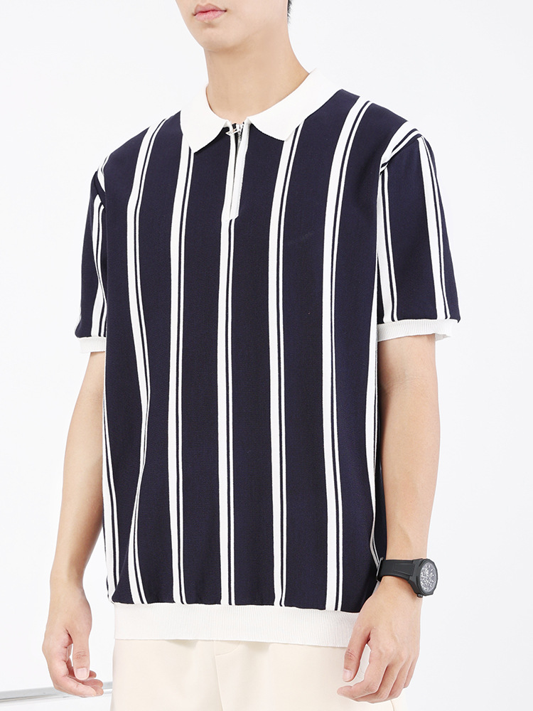 Personalizado comercio exterior transfronterizo polo hombre estilo de moda de alta calidad camiseta de jersey de hielo hombre camiseta de manga corta hombre