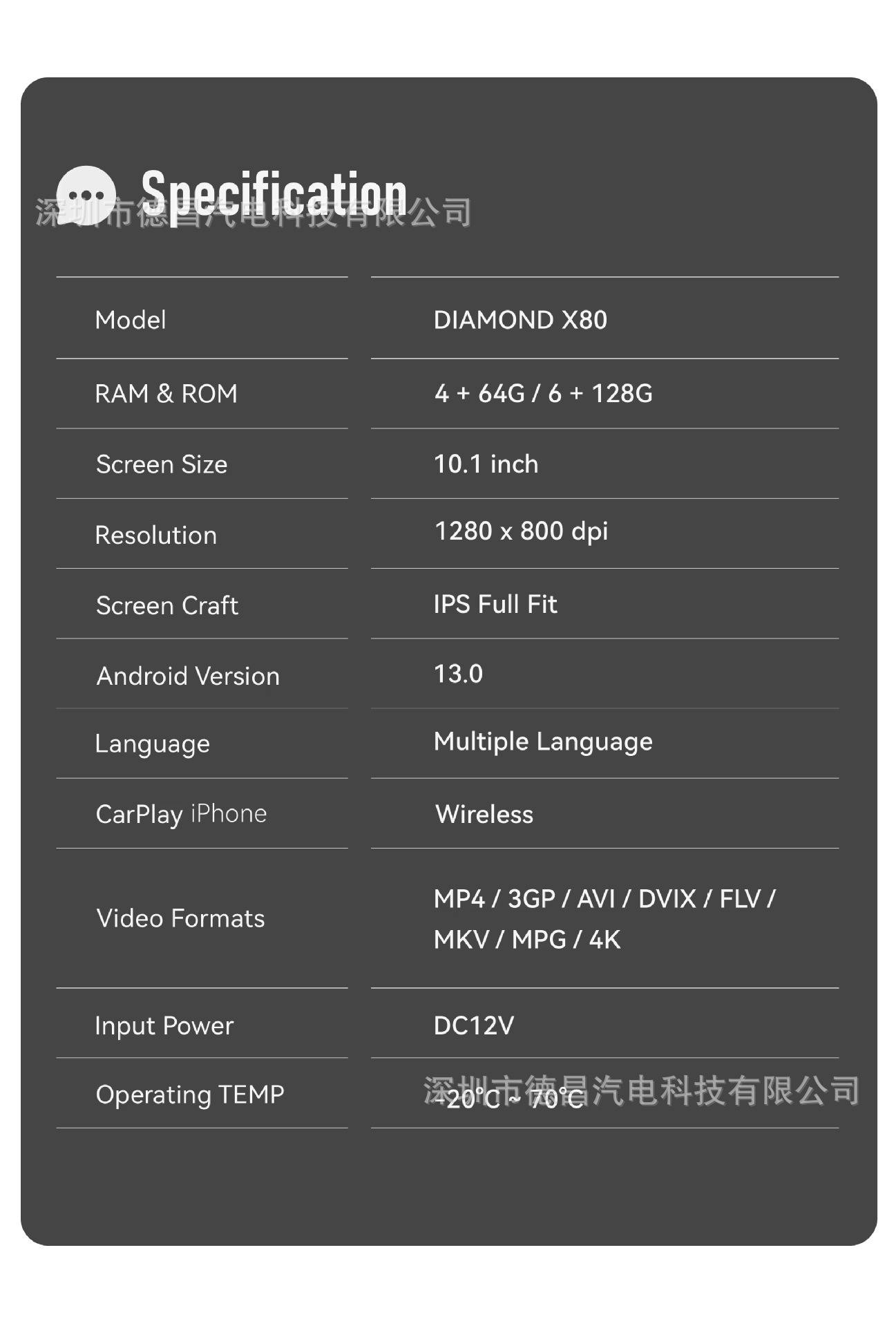 Cross-Border Universal Host Android Navigation Gps Reversing Image Multimedia Dvd Radio Display X80