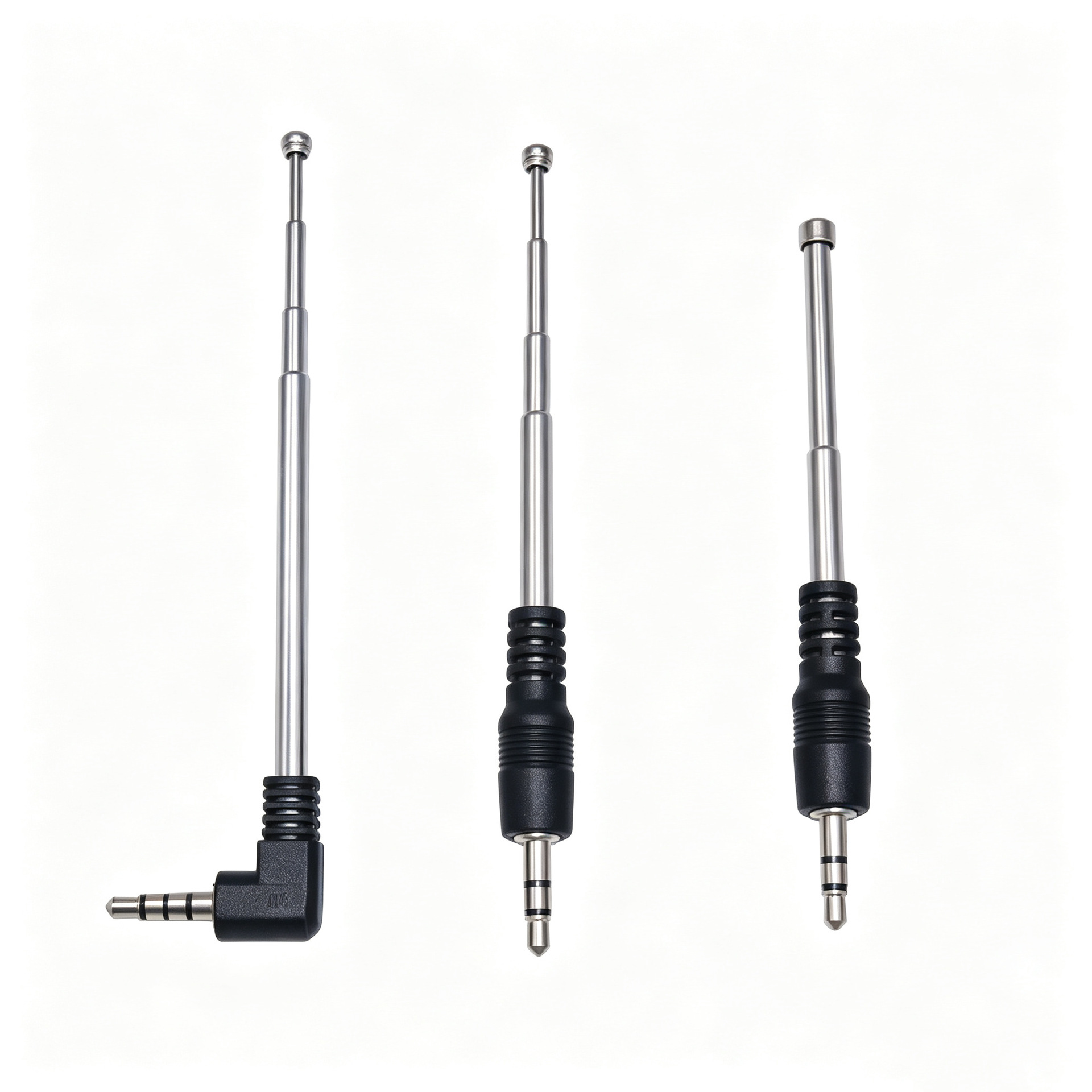 3.5MM FM手机收音机天线 拉杆伸缩 插卡音响天线调频专用天线